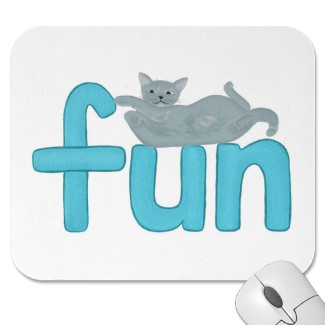 Cats love fun